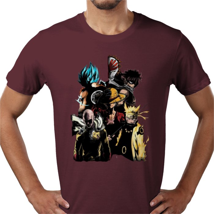 Anime - Heroes Crossover T-shirt