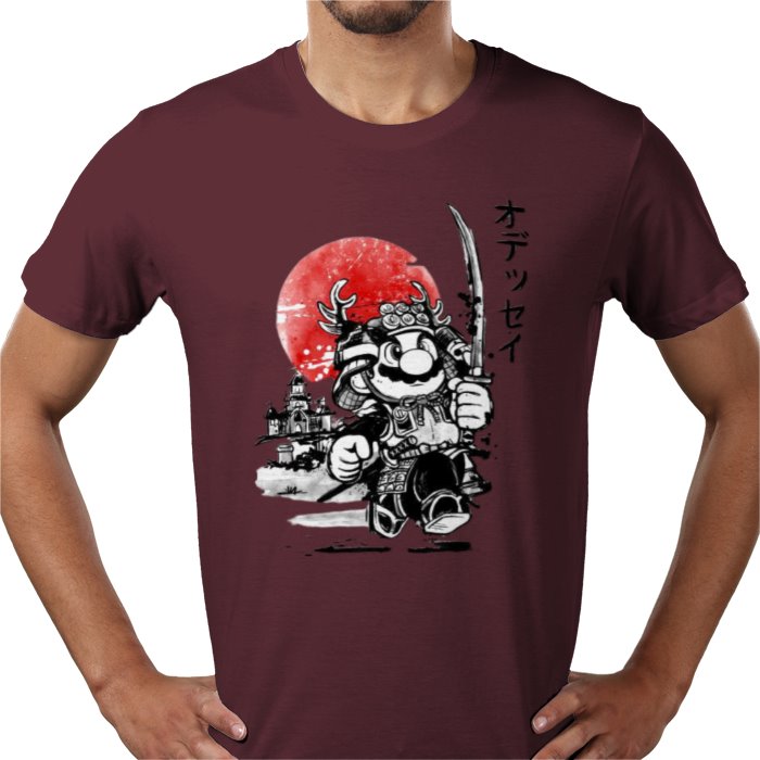 Super Mario Bro's - Samurai Mario T-shirt