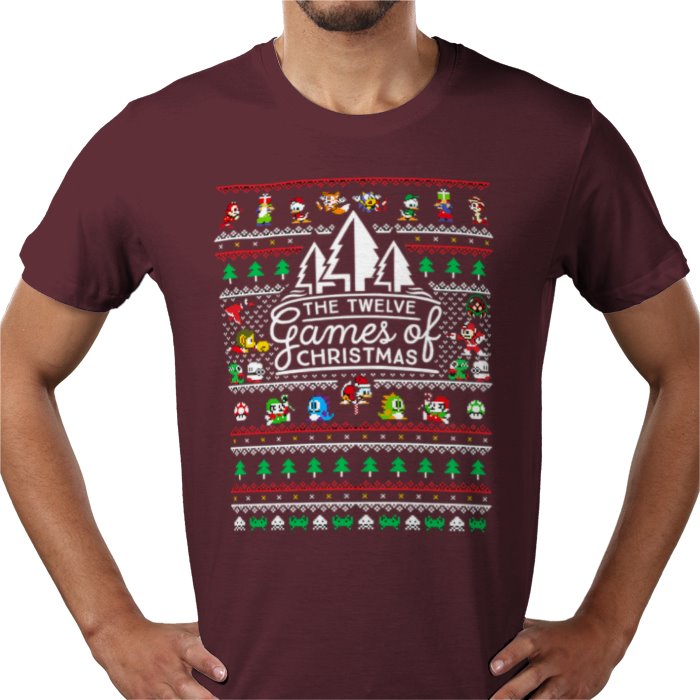Ugly Jumper Style - 12 Games Of Christmas T Shirt