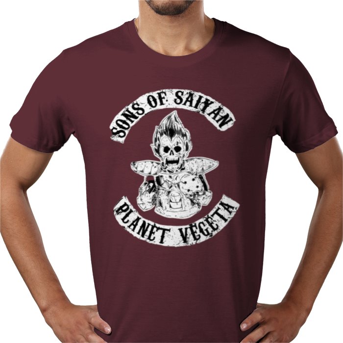 Dragonball Z & Sons Of Anarchy - Sons Of Saiyan's T-shirt