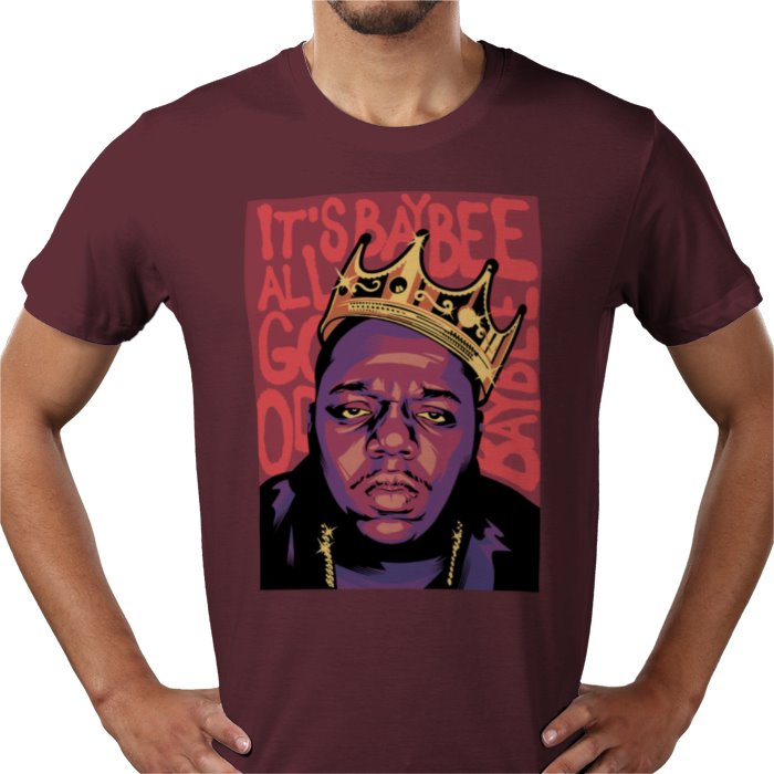 Biggie - King Crowned Art Style T-Shirt