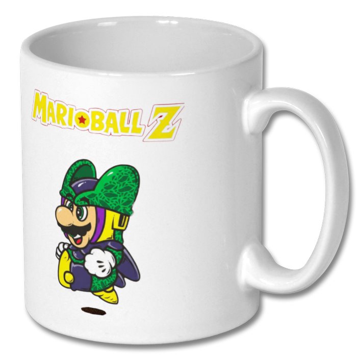 Super Mario Bro's x Dragonball Z - Cell Disguise Mug