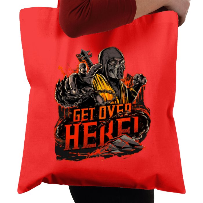 Mortal Kombat - Get Over Here Tote Bag