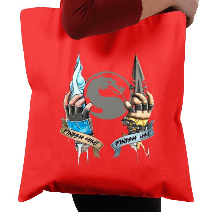 Mortal Kombat - Kombat Hands Tote Bag