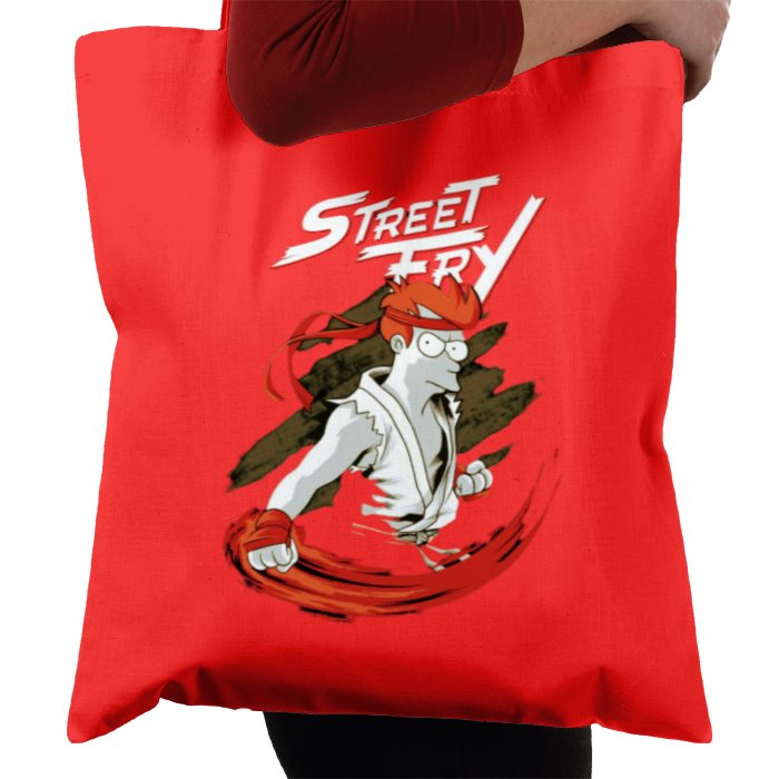 Futurama x Street Fighter - Street Fry Tote Bag