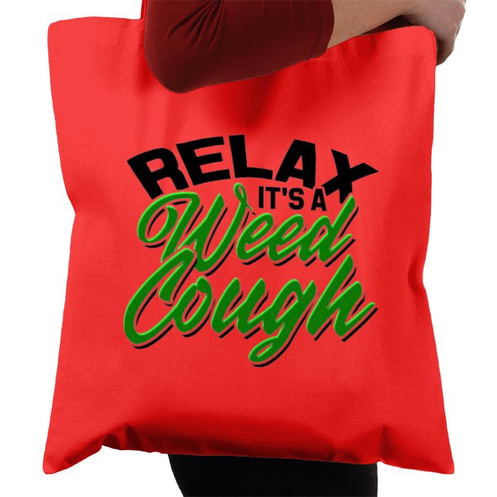 Weed Cough Tote Bag