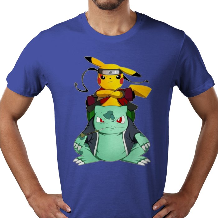 Pokémon & Naruto - Poke Ninjas T-shirt