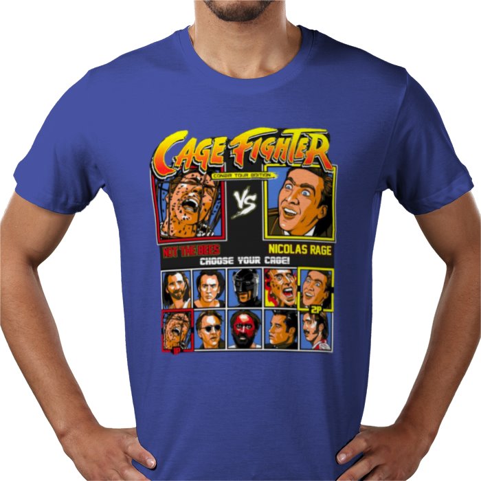 Nicholas Cage & Street Fighter - Cage Fighter T-shirt