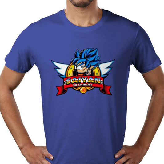Sonic x Dragonball Z - Sonic The Saiyan T-shirt