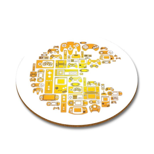 Pac-Man - Collage Round Coasters
