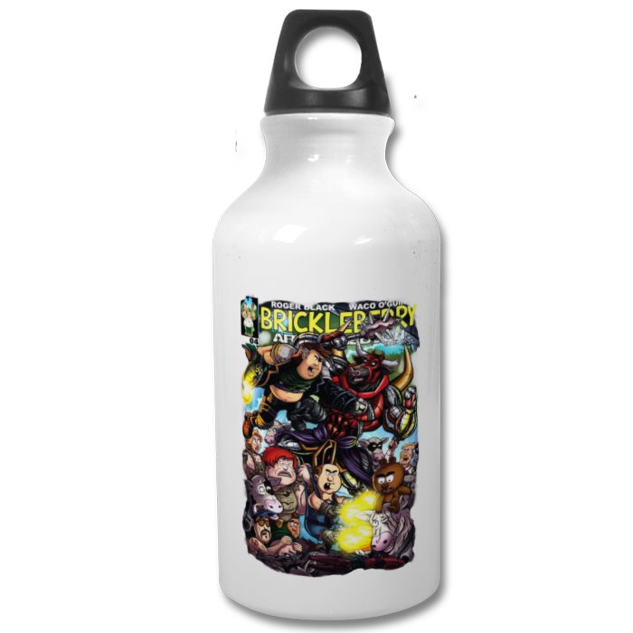 Brickleberry - Comic Theme Water Bottle