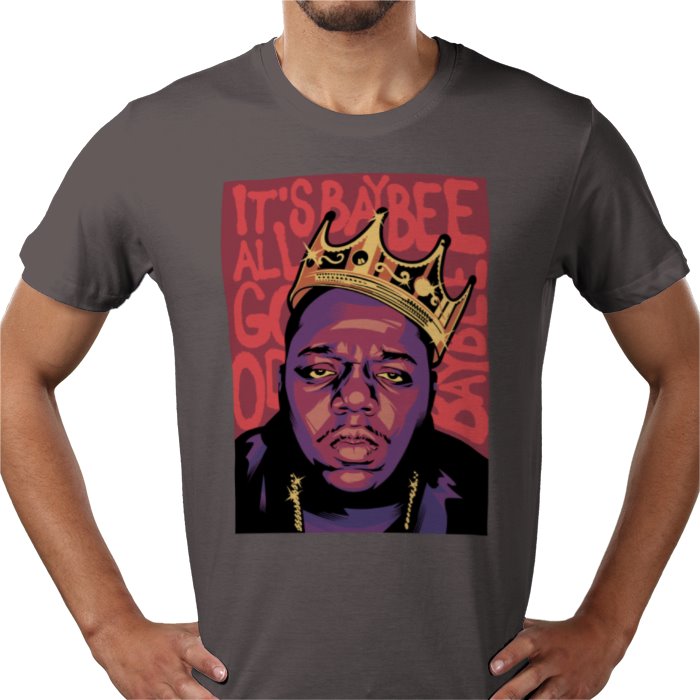 Biggie - King Crowned Art Style T-Shirt