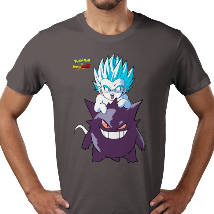 Dragonball Z & Pokémon - Ghosts Combo T-shirt