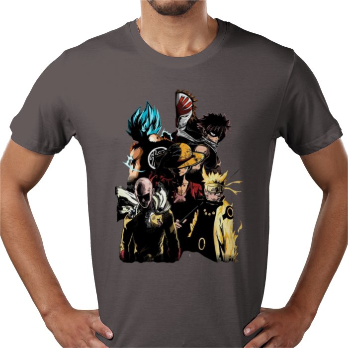 Anime - Heroes Crossover T-shirt