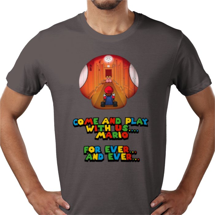 Super Mario x The Shining - Come Play With Us T-shirt
