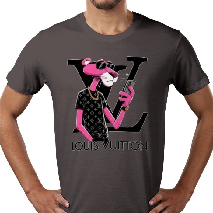 Pink Panther x Louis Vuitton Parody T-Shirt