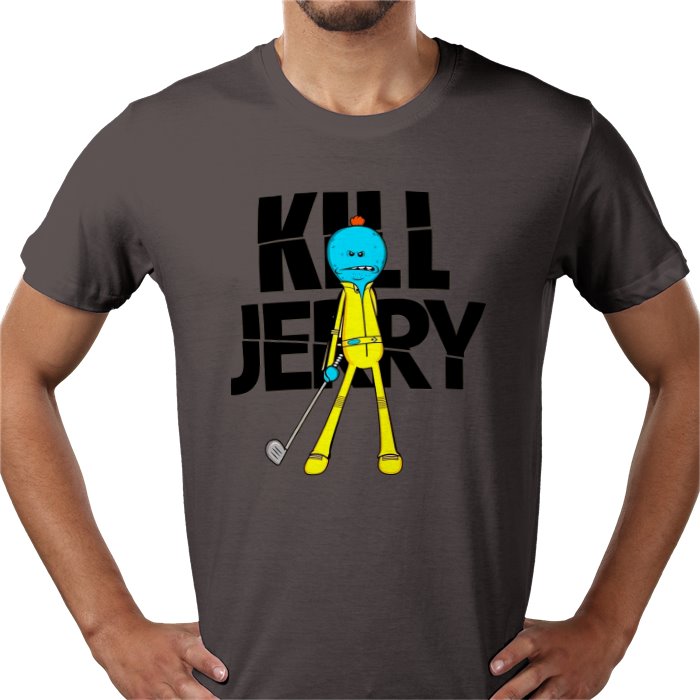 Rick & Morty x Kill Bill Parody - Kill Jerry T-Shirt