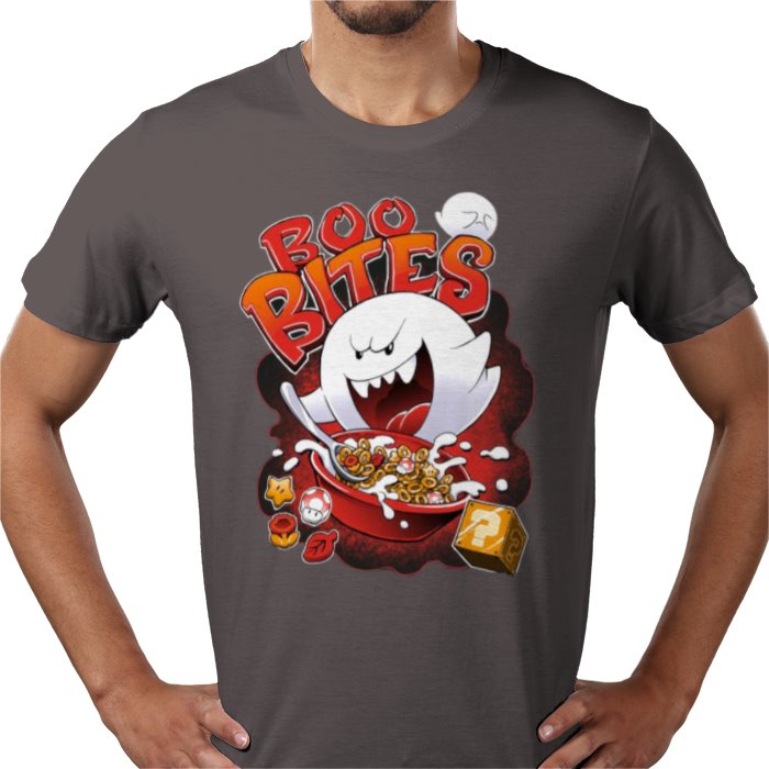 Super Mario Bro's - Boo Bites Cereal T-shirt