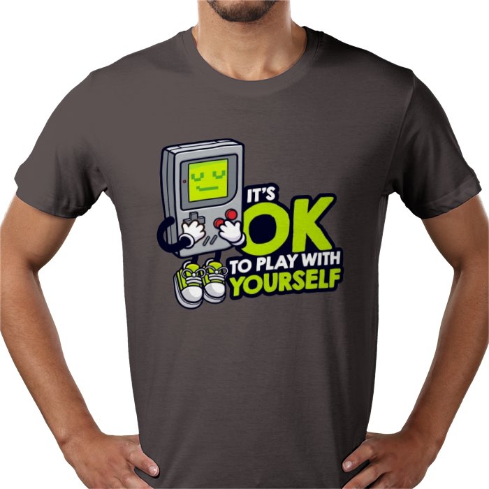 Game Boy — It's OK To Play With Yourself T-Shirt