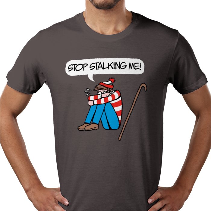 Where's Wally - Stop Stalking Me T-shirt