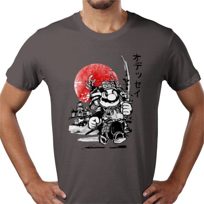 Super Mario Bro's - Samurai Mario T-shirt