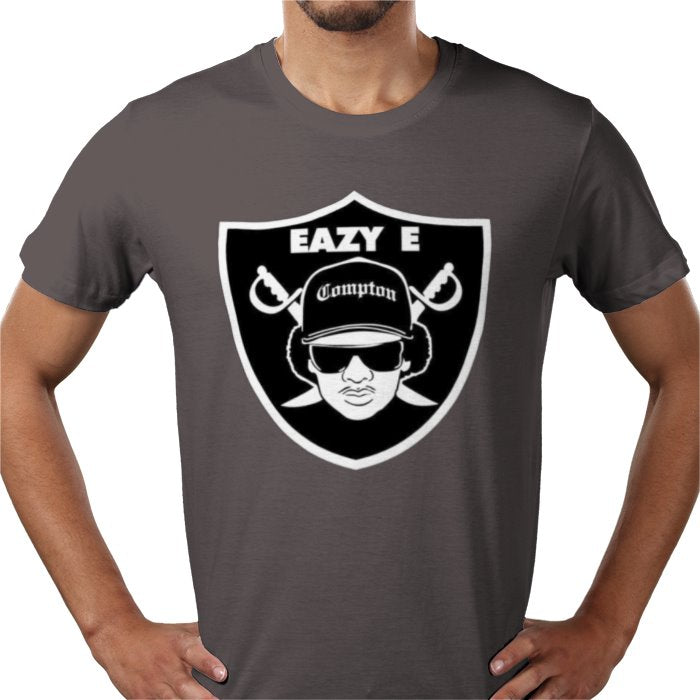Eazy E - Raiders Badge T-Shirt