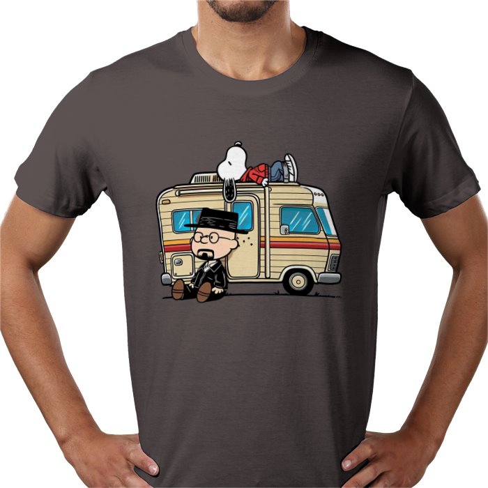 Peanuts x Breaking Bad Parody T-Shirt