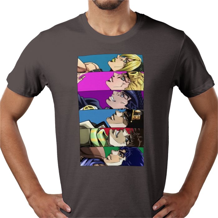 JoJo's Bizarre Adventure - Side Collage T-Shirt