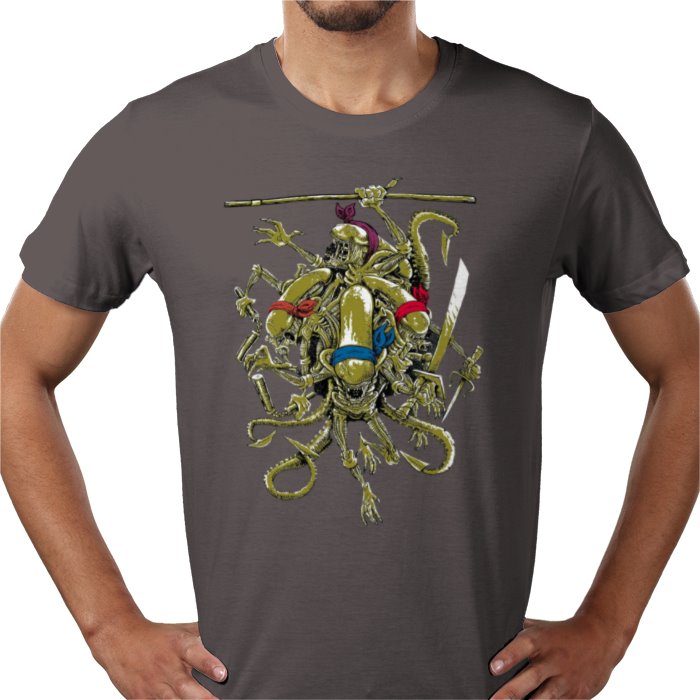 Aliens & Teenage Mutant Ninja Turtles - Teenage Mutant Xenomorph Ninja's T-shirt