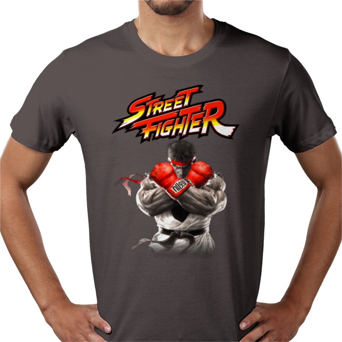Street Fighter — Ryu Defence Stance T-Shirt