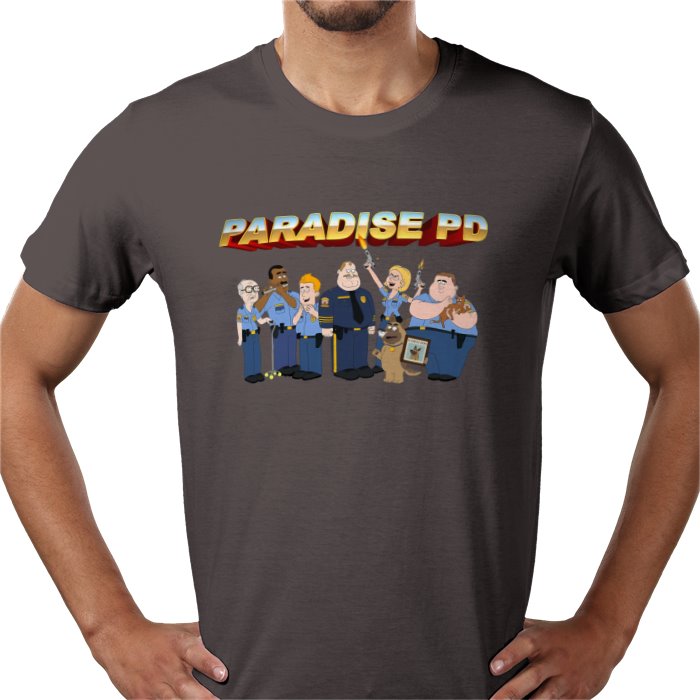 Paradise PD Character Crew T-Shirt