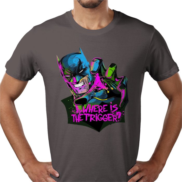 Batman - Where Is The Trigger T-shirt