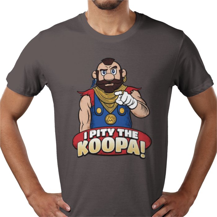 The A Team & Super Mario Bro's - I Pity The Koopa T-shirt