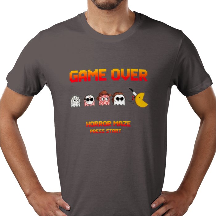 Pacman x Horror Movies - Horror Mashup T-shirt