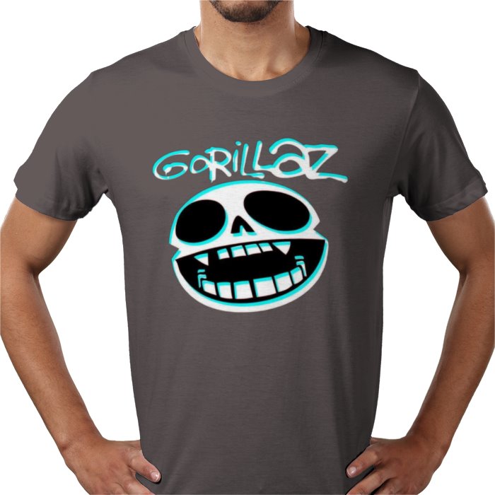 Gorillaz - Skull Cover T-Shirt