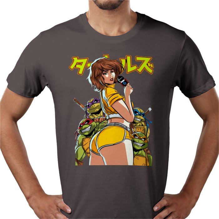 Teenage Mutant Ninja Turtles — April Reporting T-Shirt