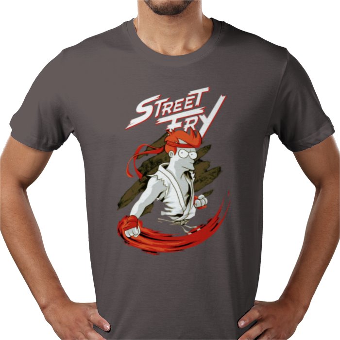 Futurama x Street Fighter - Street Fry T-shirt