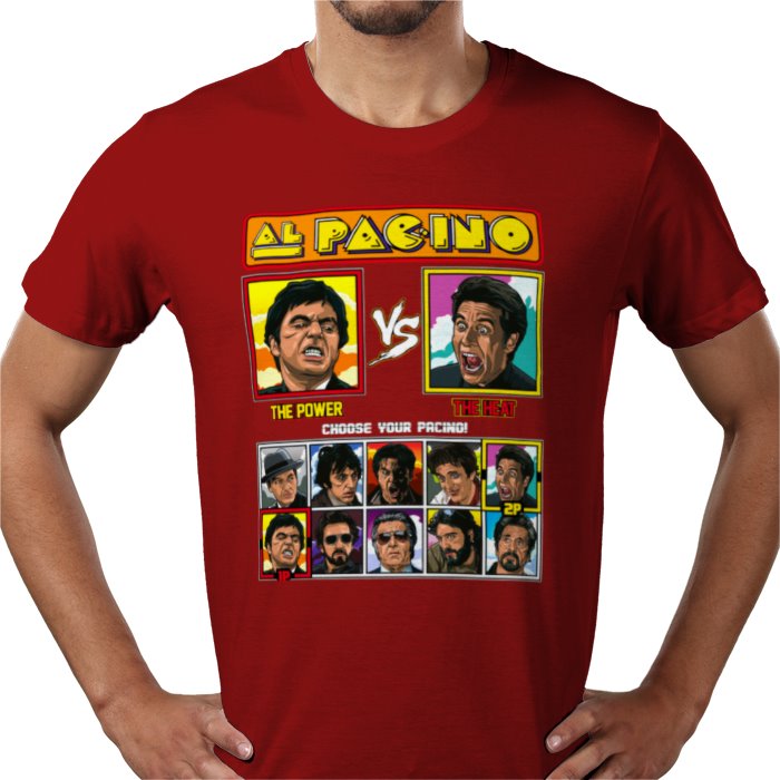 Al Pacino - Scarface VS Heat T-shirt
