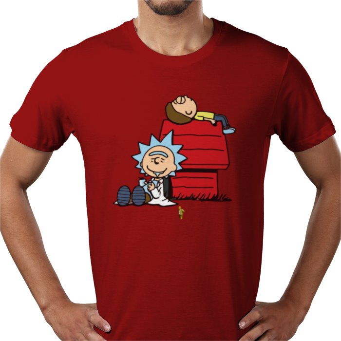Rick & Morty x Snoopy - Chilled Out T-shirt