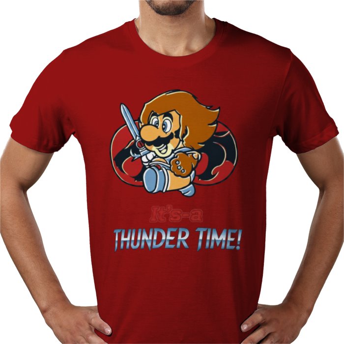 Super Mario x Thundercats - It's-a Thunder Time! T-shirt