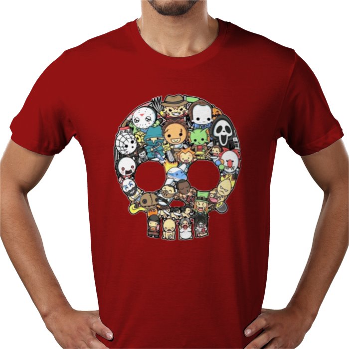 Horror Skull Montage T Shirt