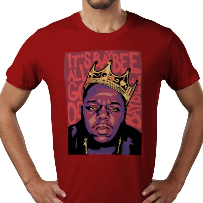Biggie - King Crowned Art Style T-Shirt