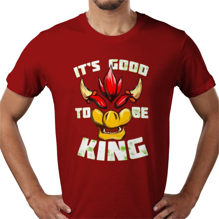 Super Mario Bro's - Its Good To Be King T-shirt