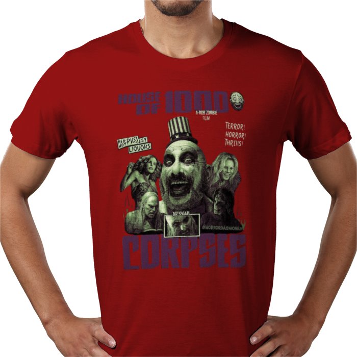 House Of 1000 Corpses Theme T Shirt