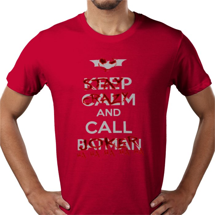 Batman - Stay Calm And Call The Joker T-Shirt