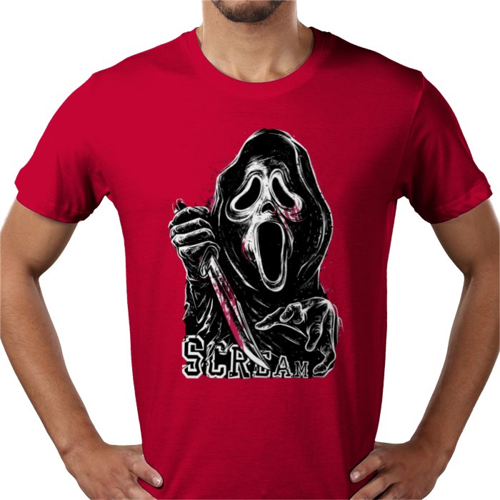 Scream Theme T Shirt