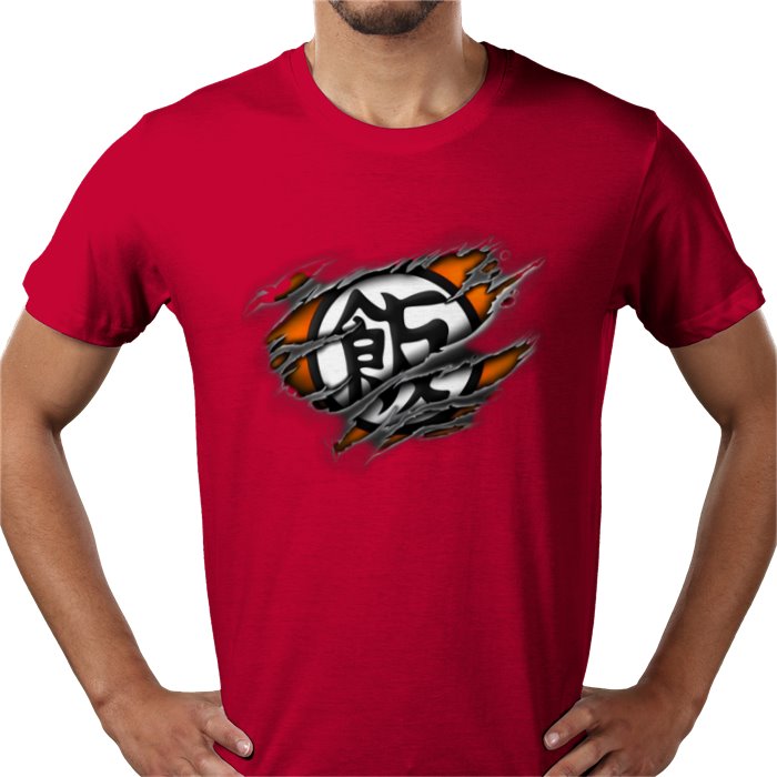 Dragonball Z - Ripped Logo T-shirt