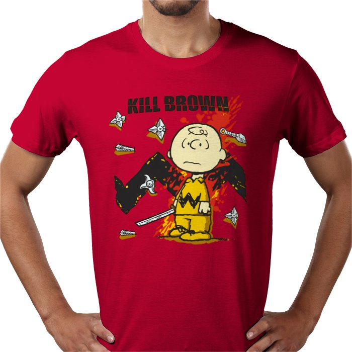 Peanuts x Kill Bill — Kill Brown T-Shirt