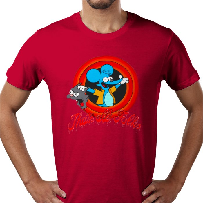 The Simpsons x Looney Tunes — Itchy & Scratchy T-Shirt