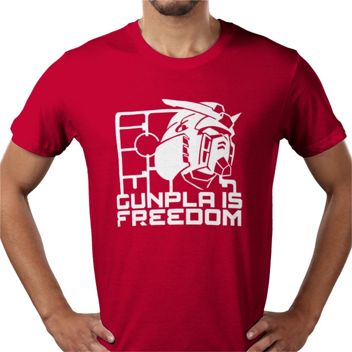 Gundam Wing - Gunpla Is Freedom T-Shirt